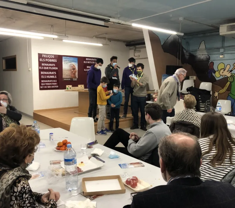 Cena Solidaria en la parroquia Sant Joan Baptista de Reus