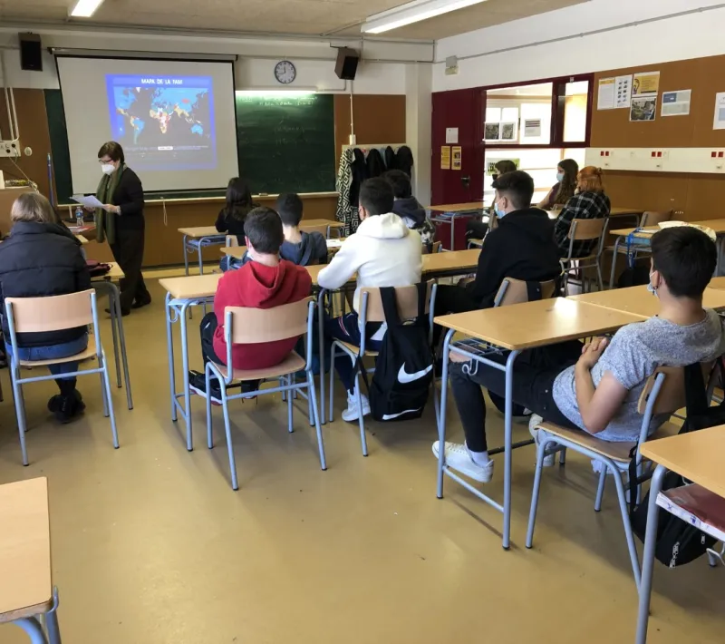 Charla en Instituto de Altafulla