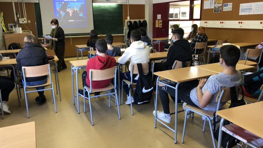 Charla en Instituto de Altafulla