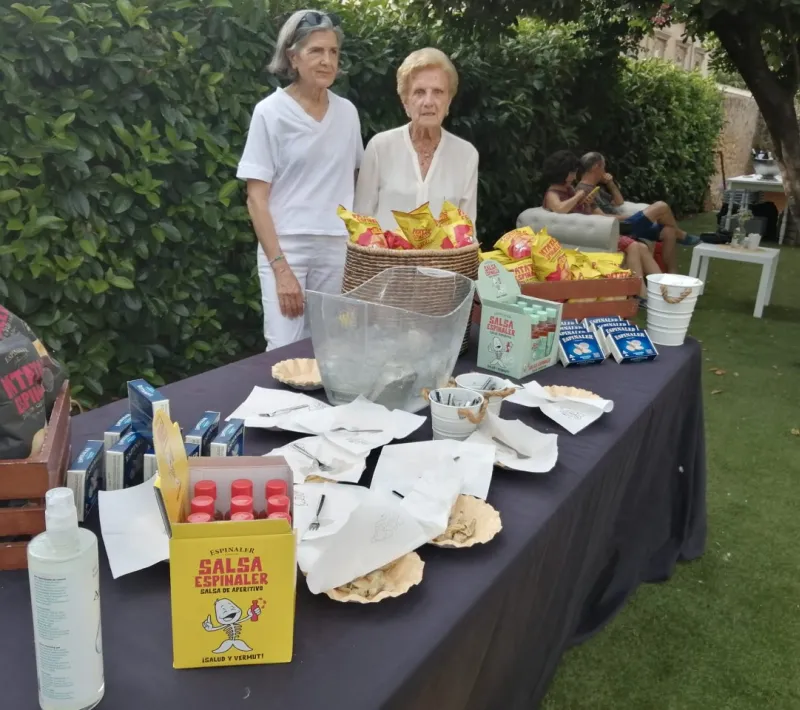 "Vinet Solidari" en los jardines de la Casa Miret de Tarragona