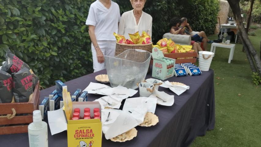 "Vinet Solidari" en los jardines de la Casa Miret de Tarragona