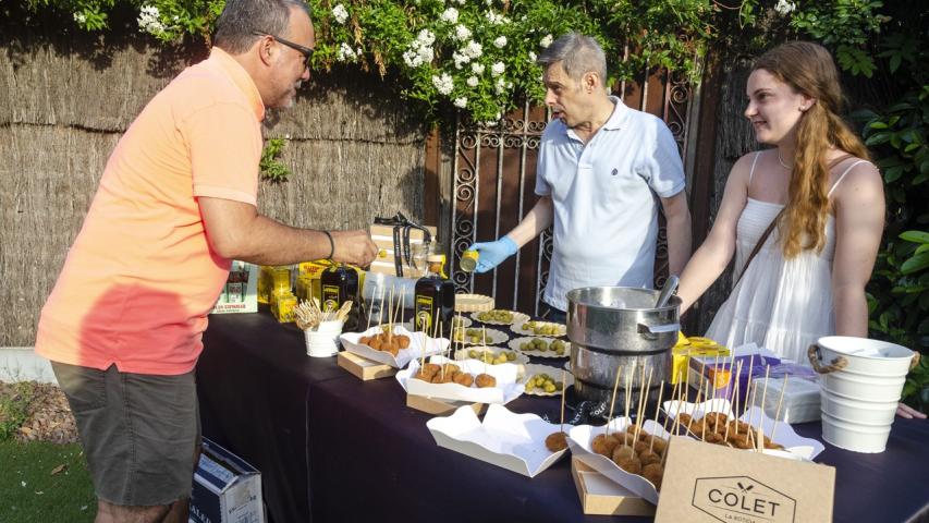 "Vinet Solidari" en los jardines de la Casa Miret de Tarragona