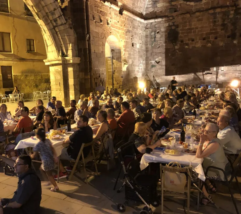Cena Solidaria en Alcover, La Riba y Picamoixons