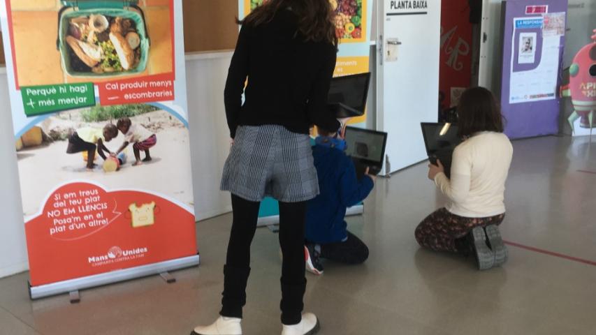Exposición sobre el despilfarro alimentario