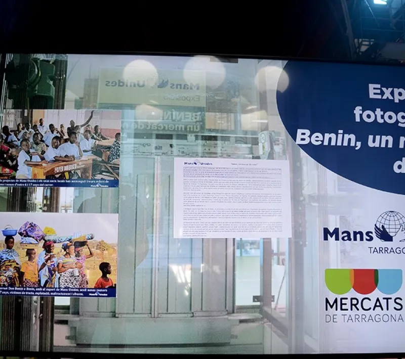 Exposición "Benín, un mercat de nens"