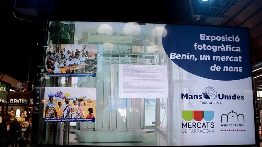 Exposición "Benín, un mercat de nens"