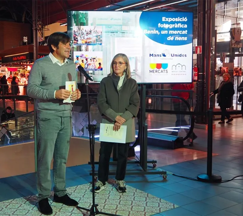 Exposición "Benín, un mercat de nens"