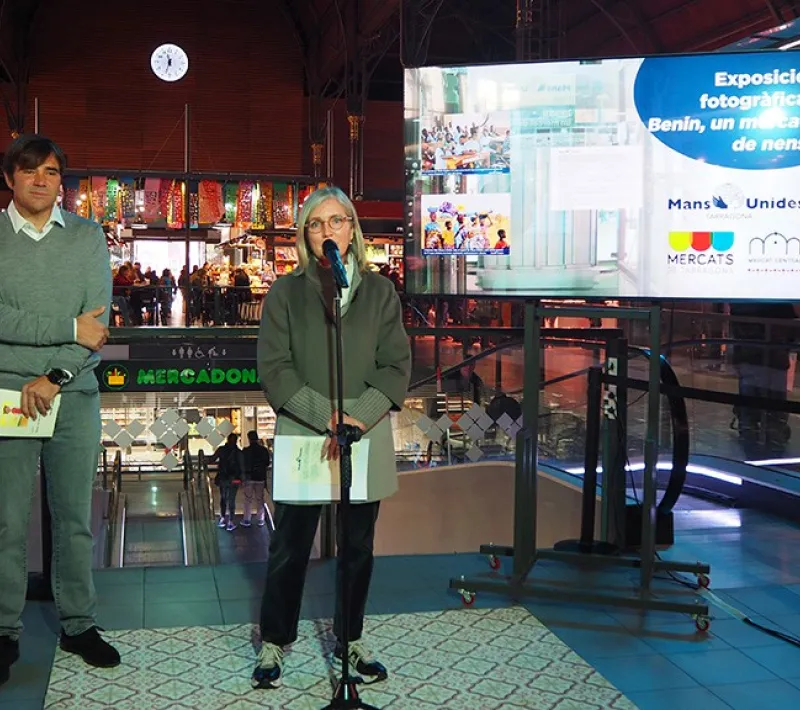 Exposición "Benín, un mercat de nens"