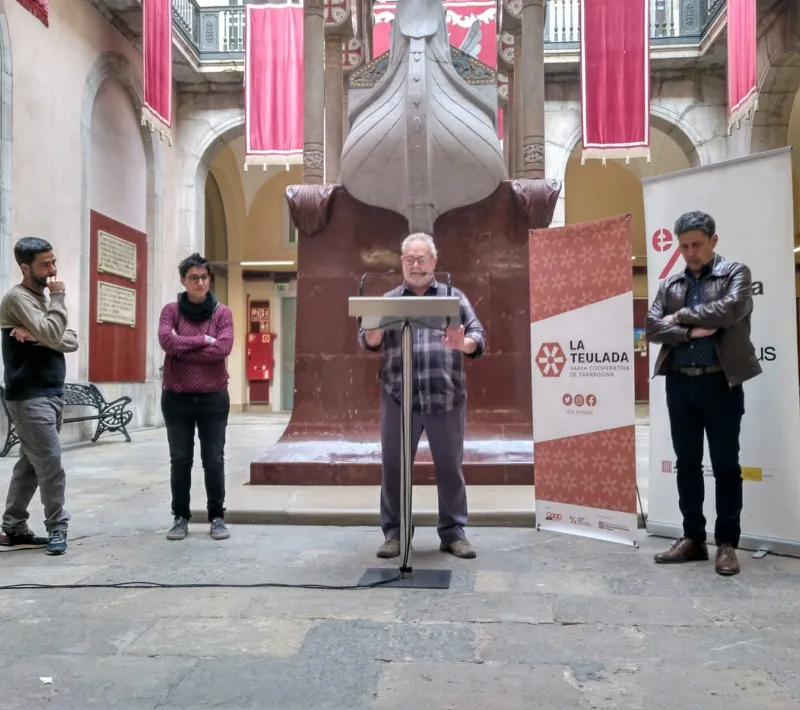 Presentación Feria Economía Social y Fiesta Comercio Justo en Tarragona