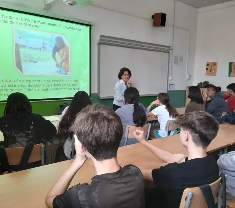 Charla en Instituto Tarragona