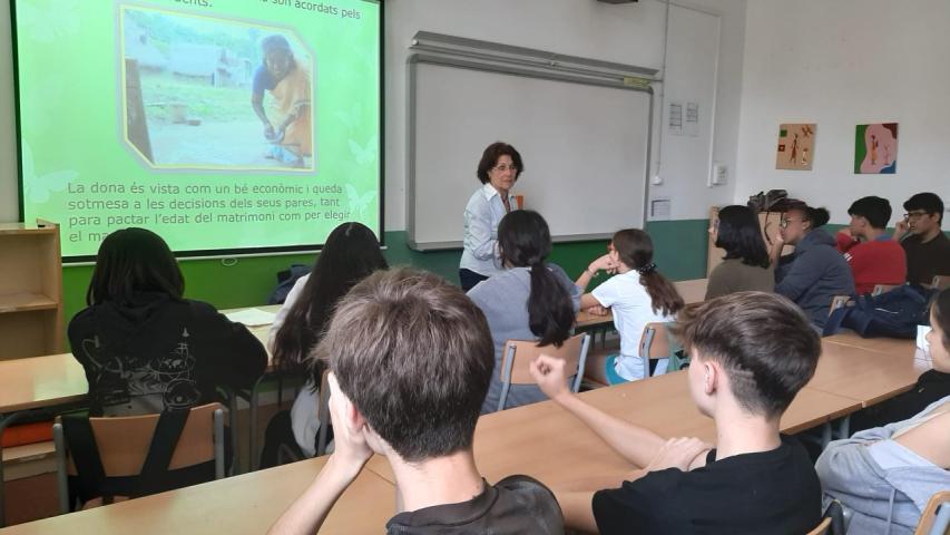 Charla en Instituto Tarragona