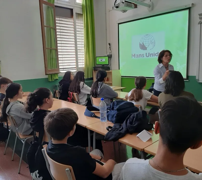 Charla en Instituto Tarragona