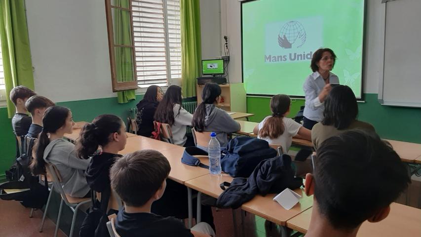 Charla en Instituto Tarragona