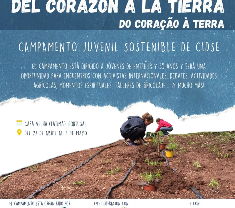 Campamento Internacional Sostenible 2022 de CIDSE. Fotos Manos Unidas y CIDSE.