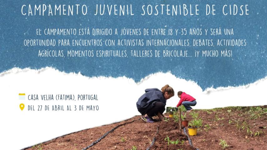 Campamento Internacional Sostenible 2022 de CIDSE. Fotos Manos Unidas y CIDSE.