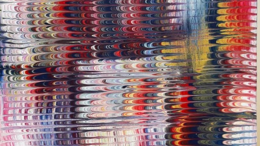 Energía. 60 x 30 cm. Arte Solidario. Manos Unidas Valencia