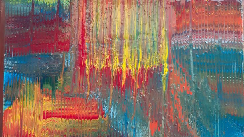 Expresión en Color. 60 x 60 cm. Arte Solidario. Manos Unidas Valencia