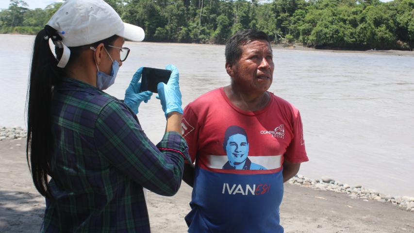 Derrame de petróleo en Ecuador - Foto FDA