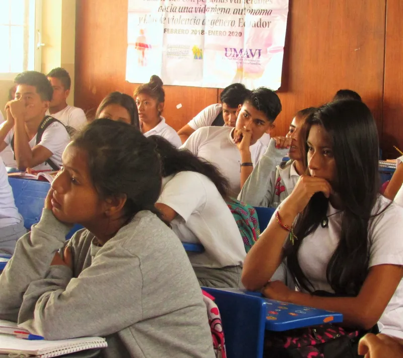 Prevención de la violencia contra la mujer en Ecuador - Manos Unidas