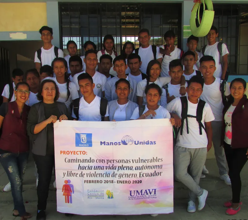 Prevención de la violencia contra la mujer en Ecuador - Manos Unidas