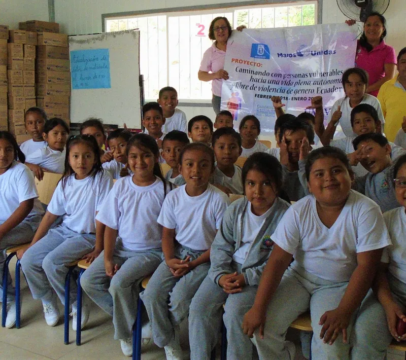 Prevención de la violencia contra la mujer en Ecuador - Manos Unidas