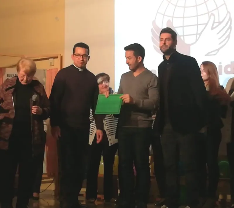 Cena del Hambre en  Manos Unidas Valencia, delegación de Loriguilla