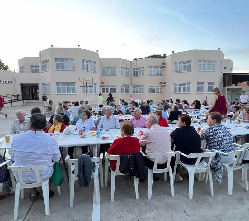 Cena del hambre de la comarcal de Manos Unidas Valencia en Canals.