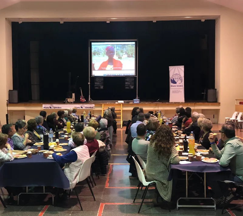 Cena del Hambre en el Pla de Santa Maria