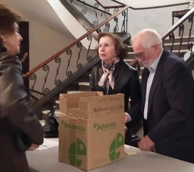 Recepción y entrega de documentación.