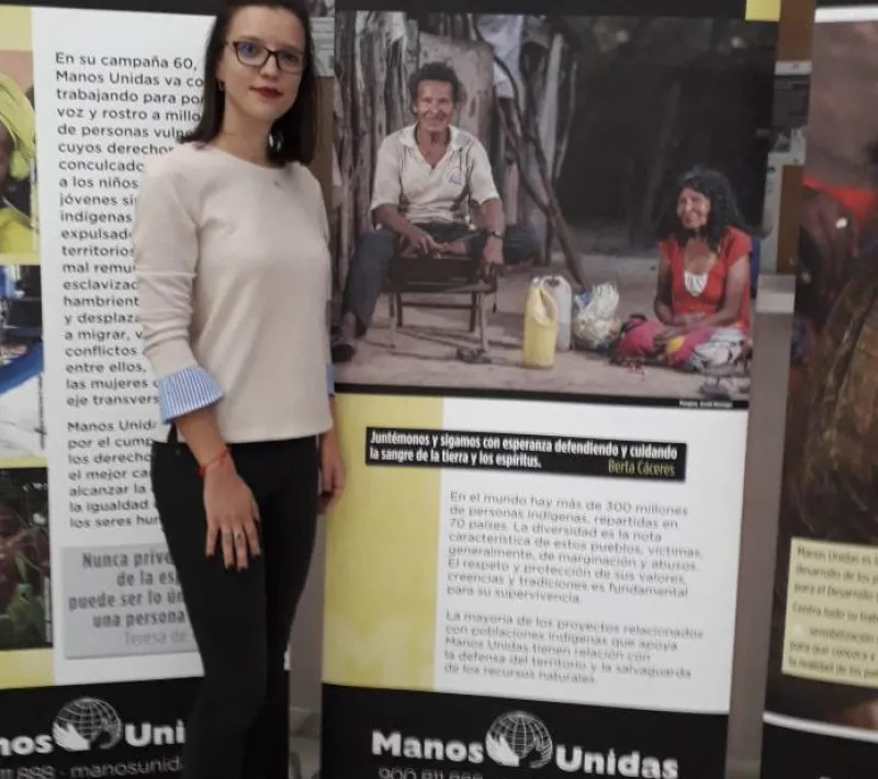 Paula Expósito, estudiante de enfermería y participante de Prácticas Internacionales y Proyecto de Cooperación en el Amazonas 2020.