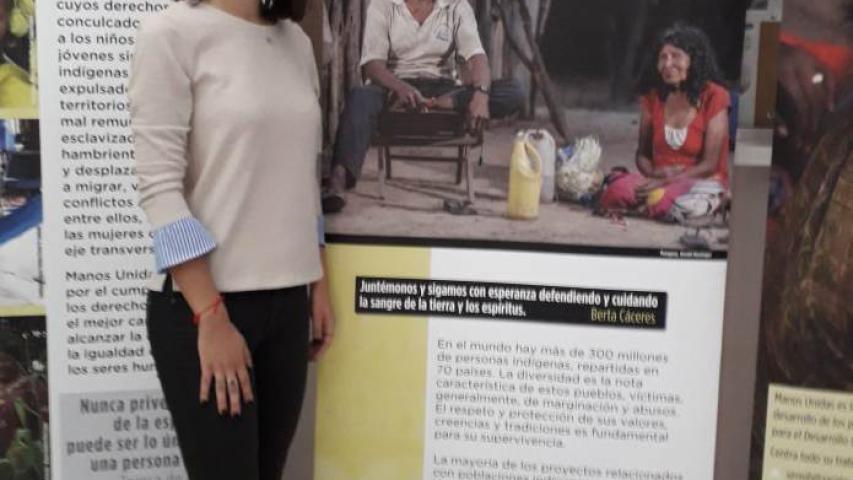 Paula Expósito, estudiante de enfermería y participante de Prácticas Internacionales y Proyecto de Cooperación en el Amazonas 2020.