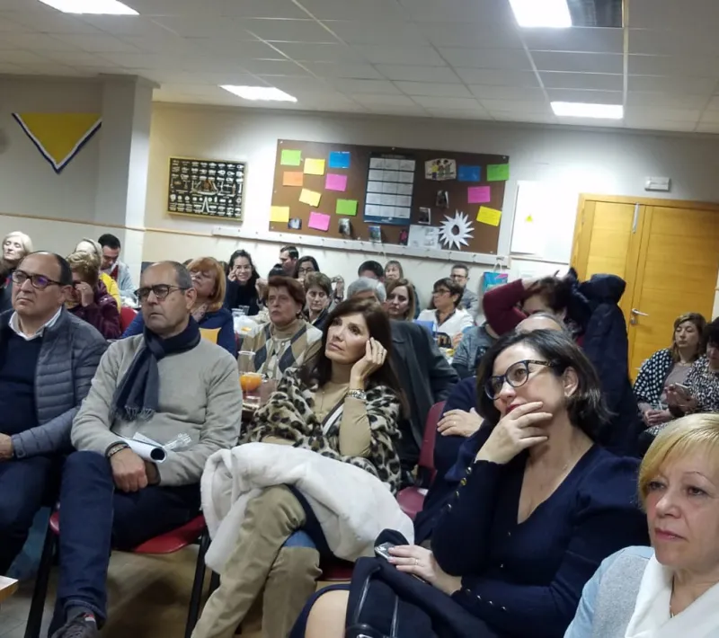 Cena del Hambre en  Manos Unidas Valencia, delegación de Pego.