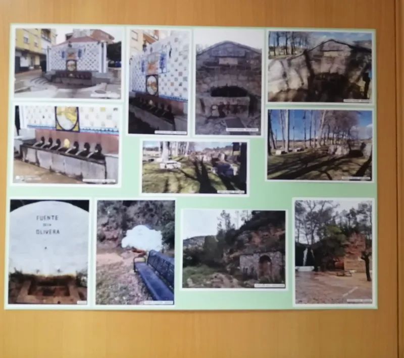 Fotografías relacionadas con las fuentes y parajes naturales de Buñol.