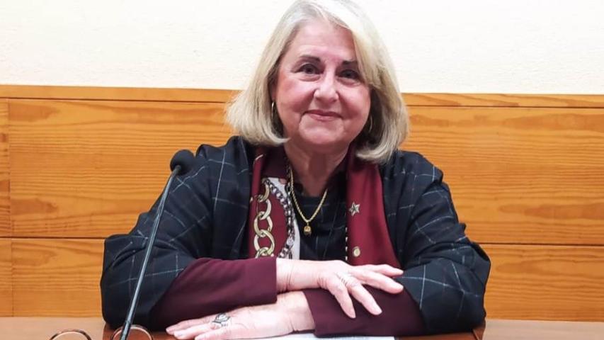 Ana Ruiz Ruiz, que acaba de ser reelegida delegada de Manos Unidas en Valencia.