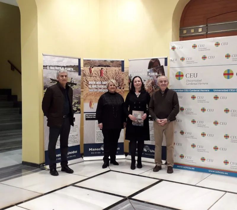 Manos Unidas Valencia presentación campaña "Quién más sufre el maltrato al planeta no eres tú"