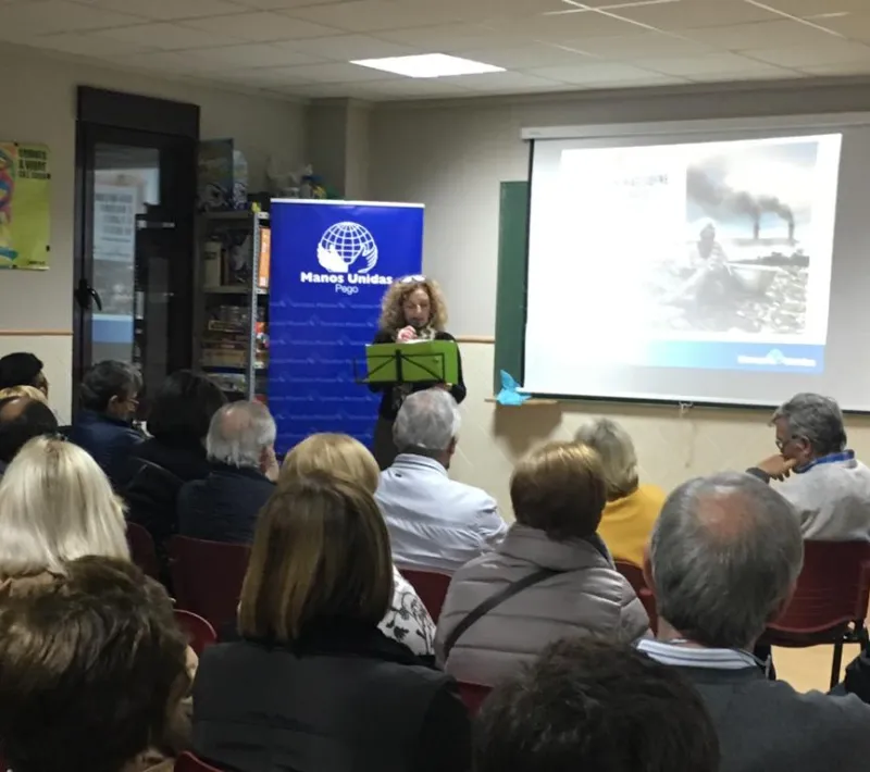 Mónica Miralles, delegada comarcal de Manos Unidas Pego.