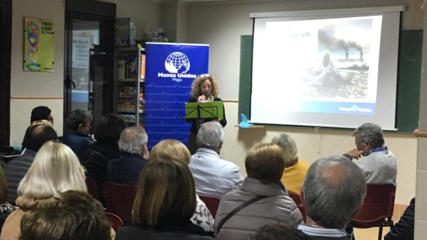 Mónica Miralles, delegada comarcal de Manos Unidas Pego.