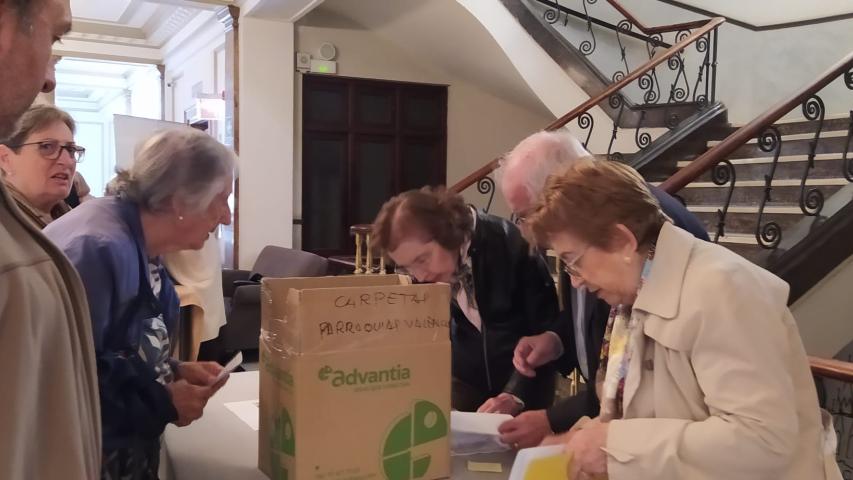 Recepción y entrega de documentación.