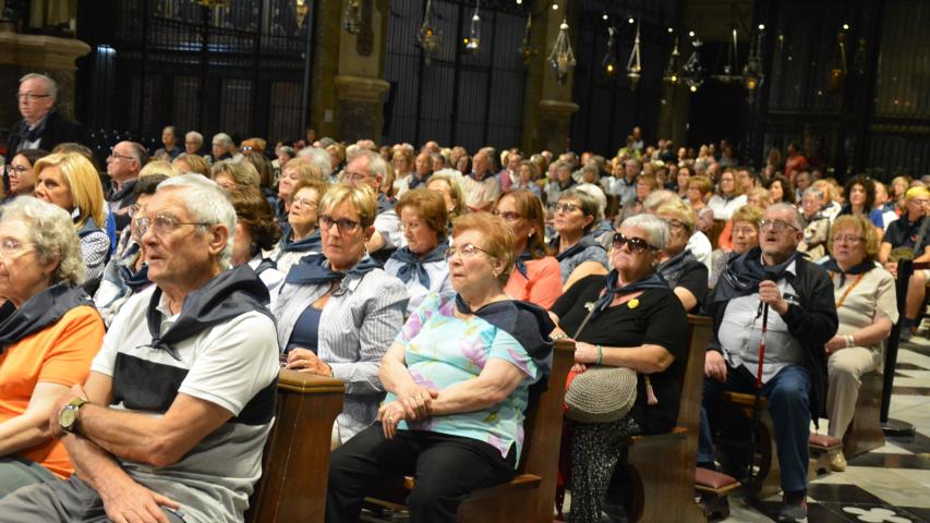 Encuentro en Montserrat para celebrar los 60 años de Manos Unidas