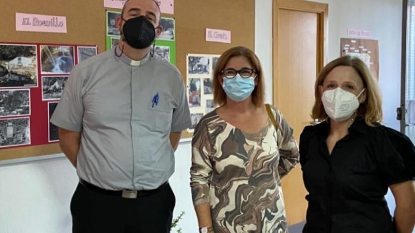 Representantes de la comarcal de Buñol de Manos Unidas Valencia.