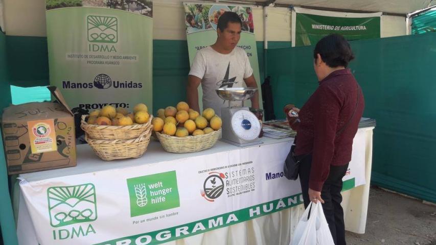 Día Mundial del Medio Ambiente 2020. Proyecto Manos Unidas en Quisqui (Perú). Foto: IDMA.