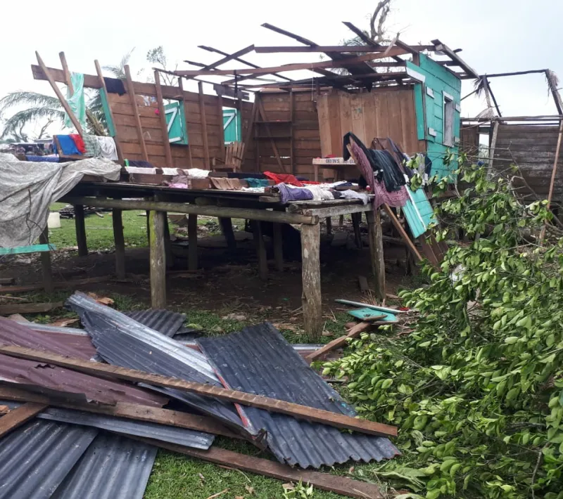 Huracán Tormenta tropical Eta - Guatemala y Nicaragua - Manos Unidas