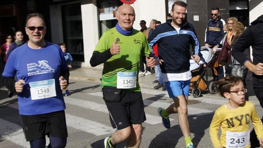 Carrera Solidaria organizada por la delegación comarcal de Manos Unidas en Alcira.