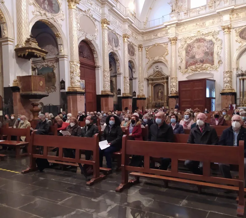 Eucaristía celebrada en la Iglesia de San Martín, con motivo de la Asamblea Diocesana Anual.