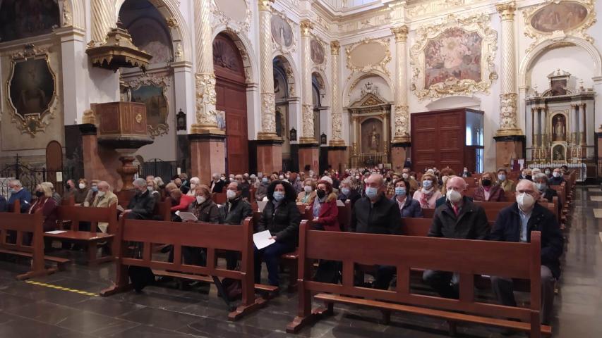 Eucaristía celebrada en la Iglesia de San Martín, con motivo de la Asamblea Diocesana Anual.