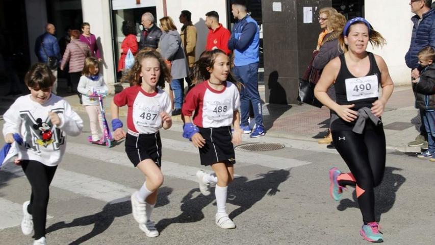Carrera Solidaria organizada por la delegación comarcal de Manos Unidas en Alcira.