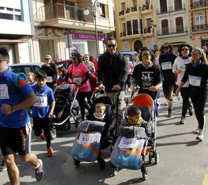 Carrera Solidaria organizada por la delegación comarcal de Manos Unidas en Alcira.