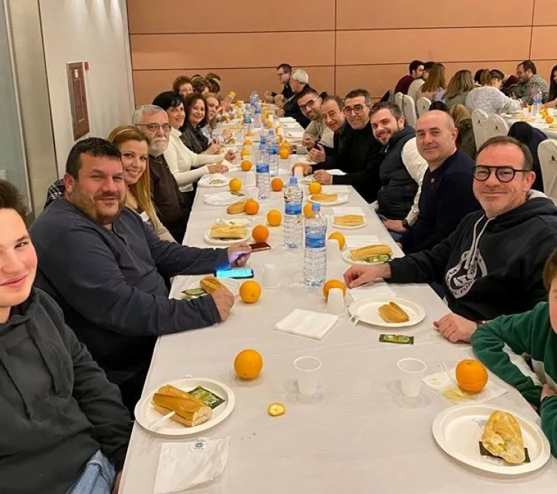 Cena del Hambre en  Manos Unidas Valencia celebrada en la localidad de Alcira.