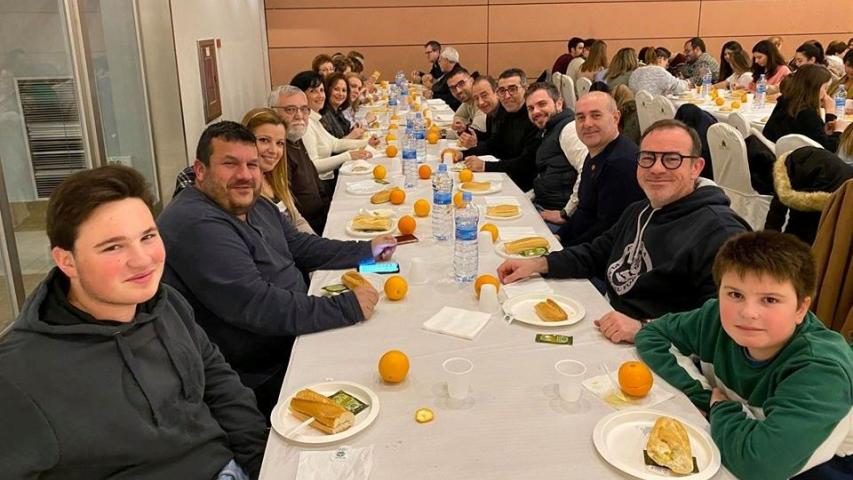 Cena del Hambre en  Manos Unidas Valencia celebrada en la localidad de Alcira.
