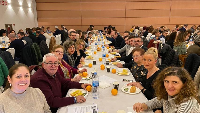 Cena del Hambre en  Manos Unidas Valencia celebrada en la localidad de Alcira.